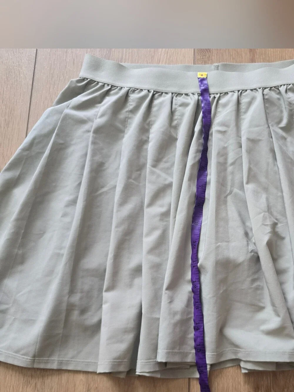 Alo Yoga Varsity Tennis Skirt Pleated Large